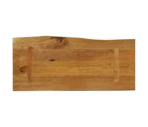 Lauaplaat, 80 X 40 X 3,8 cm Naturaalsete Servadega, Mangopuit