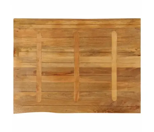 Lauaplaat, 90 X 80 X 3,8 cm Naturaalsete Servadega, Mangopuit