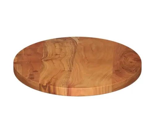 Galda Virsma, 120X50X2,5 Cm, Ovāla, Akācijas Masīvkoks Vidaxl