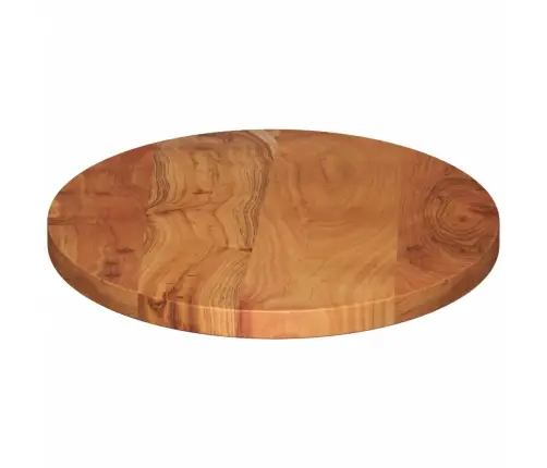 Galda Virsma, 120X60X3,8 Cm, Ovāla, Akācijas Masīvkoks Vidaxl