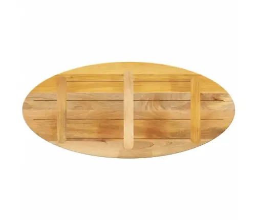 Ovaalne Lauaplaat, 100X50X2,5 cm Mangopuit