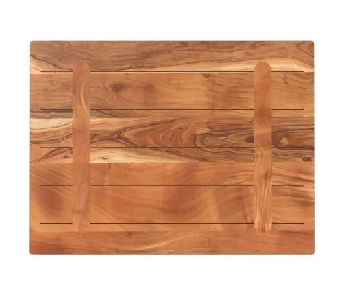 Galda Virsma, 70X60X2,5 Cm, Taisnstūra, Akācijas Masīvkoks Vidaxl