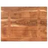 Galda Virsma, 70X60X2,5 Cm, Taisnstūra, Akācijas Masīvkoks Vidaxl