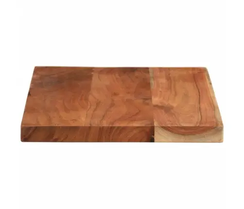 Stalviršis, 60X40X3,8cm Akacijos Masyvas, Stačiakampis