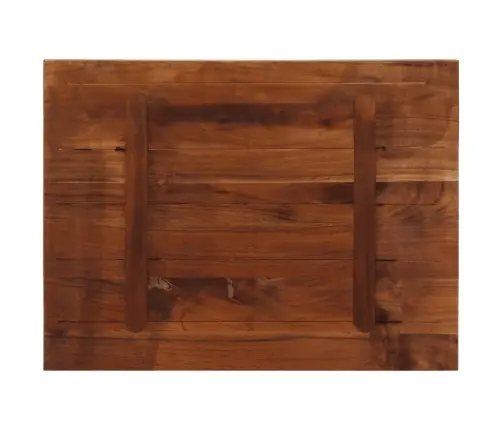 Galda Virsma, 90X50X2,5 Cm, Taisnstūra, Pārstrādāts Masīvkoks Vidaxl