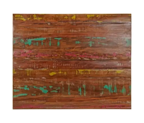 Galda Virsma, 100X80X2,5 Cm, Taisnstūra, Pārstrādāts Masīvkoks Vidaxl