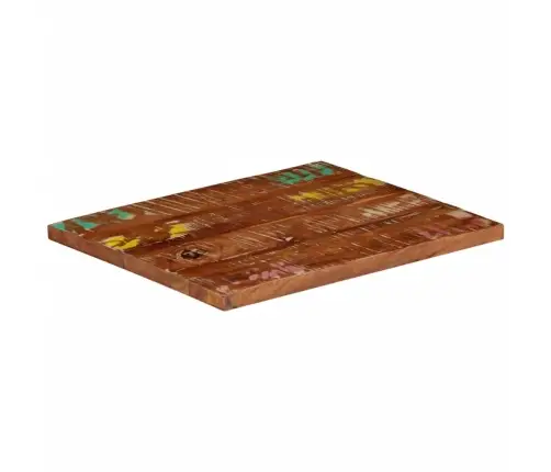 Galda Virsma, 60X50X3,8 Cm, Taisnstūra, Pārstrādāts Masīvkoks Vidaxl