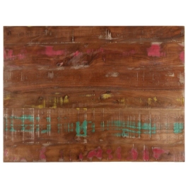Galda Virsma, 90X50X3,8 Cm, Taisnstūra, Pārstrādāts Masīvkoks Vidaxl