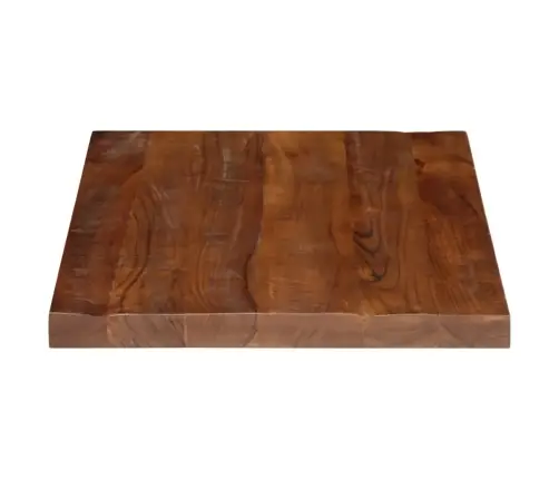 Galda Virsma, 90X50X2,5 Cm, Taisnstūra, Pārstrādāts Masīvkoks Vidaxl