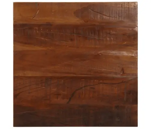 Galda Virsma, 60X60X2,5 Cm, Kvadrāta, Pārstrādāts Masīvkoks Vidaxl