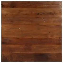 Lauaplaat, 70 X 70 X 2,5 cm Kandiline, Taastatud Puit