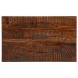 Galda Virsma, 50X40X3,8 Cm, Taisnstūra, Pārstrādāts Masīvkoks Vidaxl