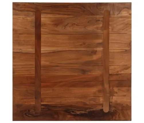 Galda Virsma, 70X70X3,8 Cm, Kvadrāta, Pārstrādāts Masīvkoks Vidaxl
