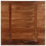 Galda Virsma, 70X70X3,8 Cm, Kvadrāta, Pārstrādāts Masīvkoks Vidaxl