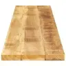 Stalviršis, 160X30X2,5cm Mango Medienos Masyvas, Stačiakampis