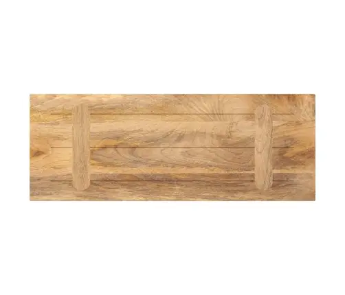 Galda Virsma, 80X20X2,5 Cm, Taisnstūra, Mango Masīvkoks Vidaxl