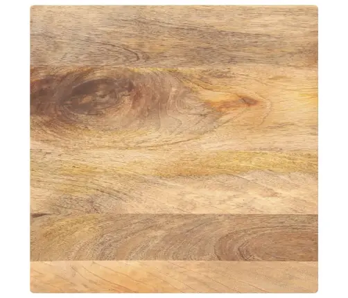 Galda Virsma, 60X60X2,5 Cm, Kvadrāta, Mango Masīvkoks Vidaxl