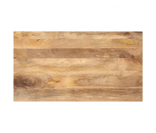 Stalviršis, 100X70X2,5 cm Mango Medienos Masyvas, Stačiakampis