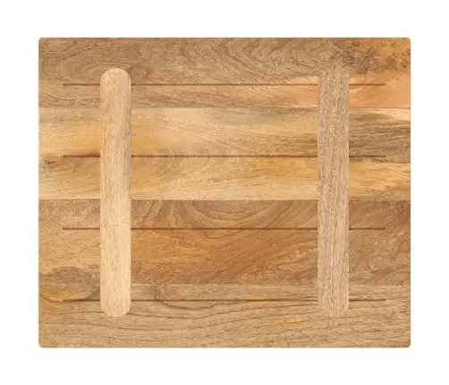 Galda Virsma, 60X50X3,8 Cm, Taisnstūra, Mango Masīvkoks Vidaxl