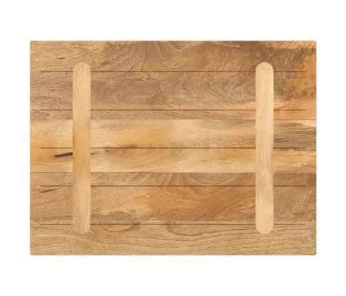 Lauaplaat, 80X50X3,8 cm Ristkülik, Mangopuit