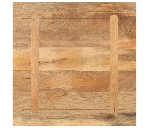 Galda Virsma, 90X90X3,8 Cm, Kvadrāta, Mango Masīvkoks Vidaxl