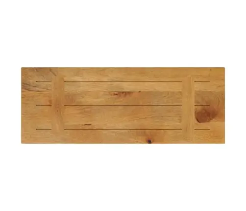 Galda Virsma, 90X40X2,5 Cm, Taisnstūra, Mango Masīvkoks Vidaxl