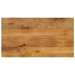 Galda Virsma, 120X60X2,5 Cm, Taisnstūra, Mango Masīvkoks Vidaxl