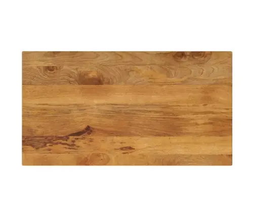 Galda Virsma, 100X70X2,5 Cm, Taisnstūra, Mango Masīvkoks Vidaxl