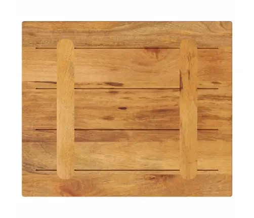 Galda Virsma, 60X50X3,8 Cm, Taisnstūra, Mango Masīvkoks Vidaxl