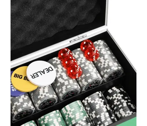 Pokkerižetoonide Komplekt, 300 Tk 11,5 G