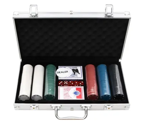 Pokkerižetoonide Komplekt, 300 Tk 4 G