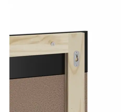 Vonios Veidrodis Su Lentyna Berg, Juodas, 60X12X70cm Mediena