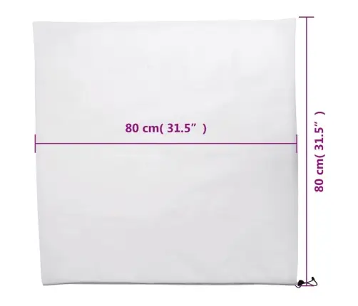 Pingutusnööriga Taime Fliiskatted 8 Tk, 70 G/M², 0,8X0,8 M