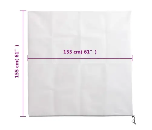 Lukuga Taime Fliiskatted 4 Tk, 70 G/M², 1,55X1,55 M