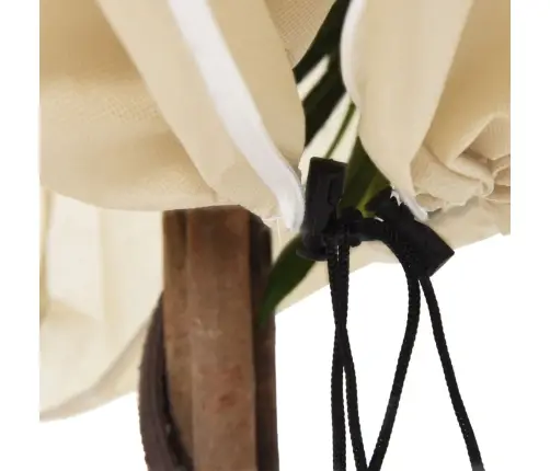 Augu Pārsegi Ar Rāvējslēdzēju, 2 Gab., 70G/M², Flīss, 3,93X3,5M Vidaxl