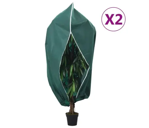 Uždangalai Augalams Su Užtrauktukais, 2Vnt., 3,93X3,5M, 70G/M²