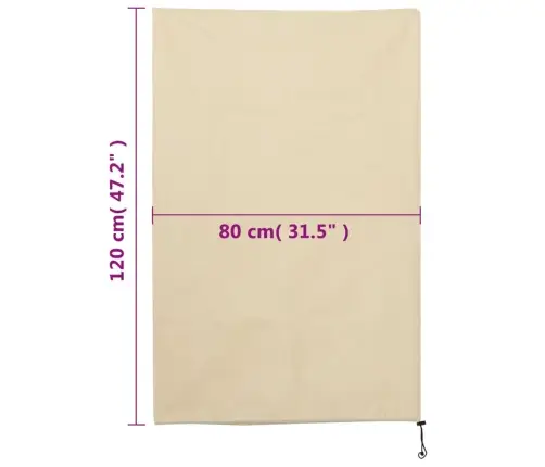 Augu Pārsegi Ar Aukliņu, 12 Gab., 70 G/M², 0,8X1,2 M Vidaxl