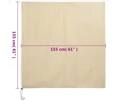 Augu Pārsegi Ar Rāvējslēdzēju, 10 Gab., 70 G/M², 1,55X1,55 M Vidaxl