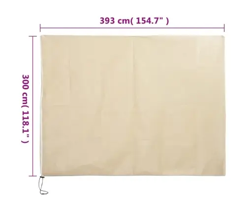 Uždangalai Augalams Su Užtrauktukais, 4Vnt., 3,93X3 M, 70G/M²