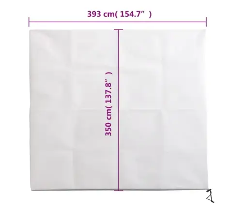 Lukuga Taime Fliiskatted 10 Tk, 70 G/M², 3,93X3,5 M