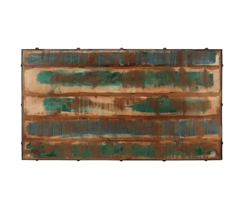 Kafijas Galdiņš Ar Riteņiem, 100X55X26Cm, Pārstrādāts Masīvkoks Vidaxl