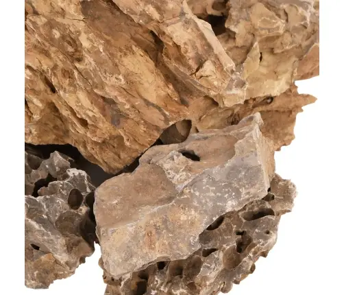 Pūķu Akmeņi, 25 Kg, Brūni, 5-30 Cm Vidaxl