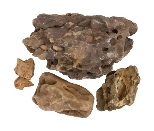 Drakono Akmenys, Pilkos Spalvos, 25Kg, 10–40Cm