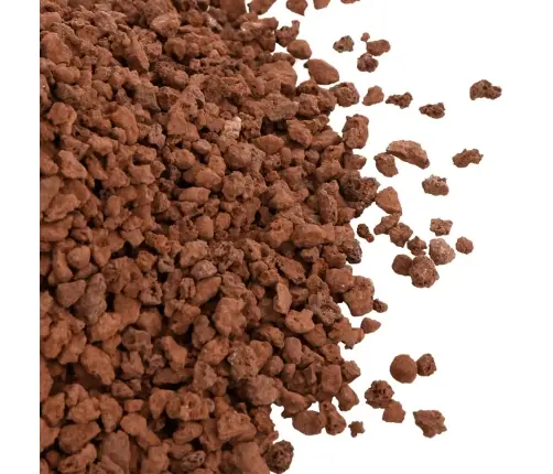 Vulkāniskie Ieži, 25 Kg, Sarkani, 5-8 Mm Vidaxl