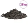 Vulkaanilised Kivimid 25 Kg, Must, 1-2 Cm