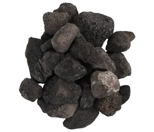 Vulkāniskie Ieži, 25 Kg, Melni, 5-8 Cm Vidaxl