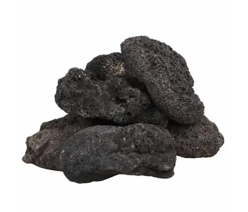 Vulkaninės Uolienos, Juodos Spalvos, 10Kg, 10-30Cm