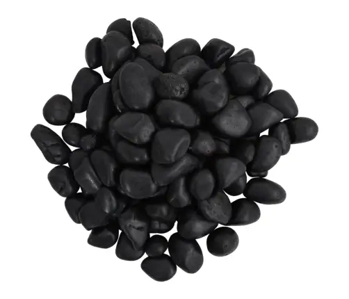 Poleeritud Veerkivi 10 Kg, Must, 2-5 Cm