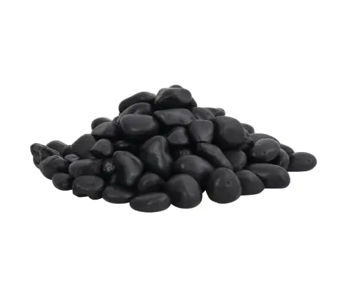 Poleeritud Veerkivi 25 Kg, Must, 2-5 Cm