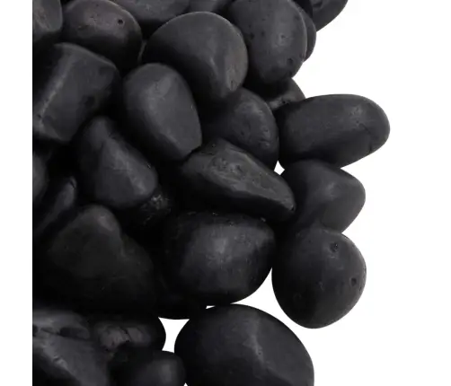 Poleeritud Veerkivi 25 Kg, Must, 2-5 Cm